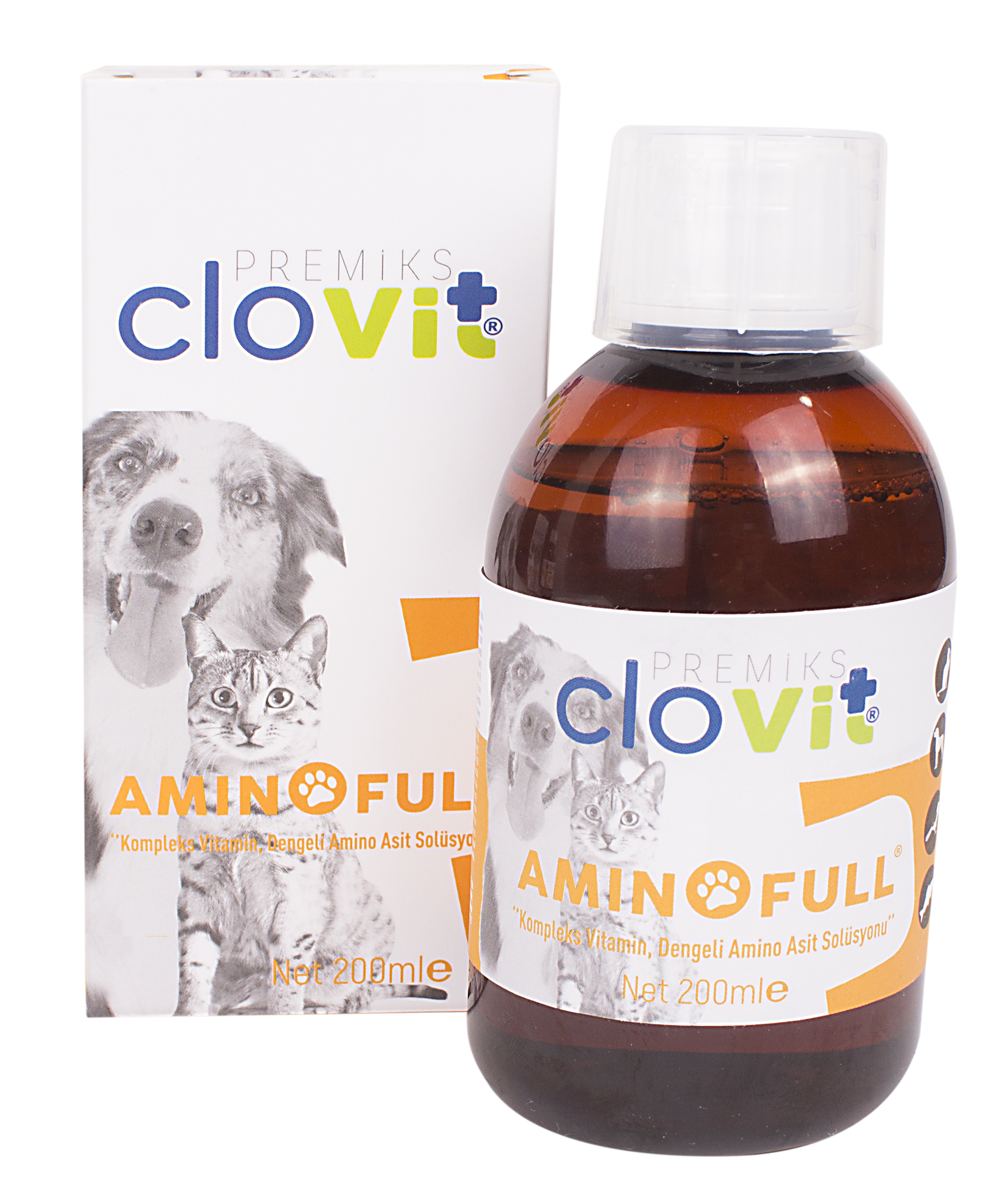 Clovit Aminofull Aminoasit,Vitamin Solüsyonu Ve Bağışık