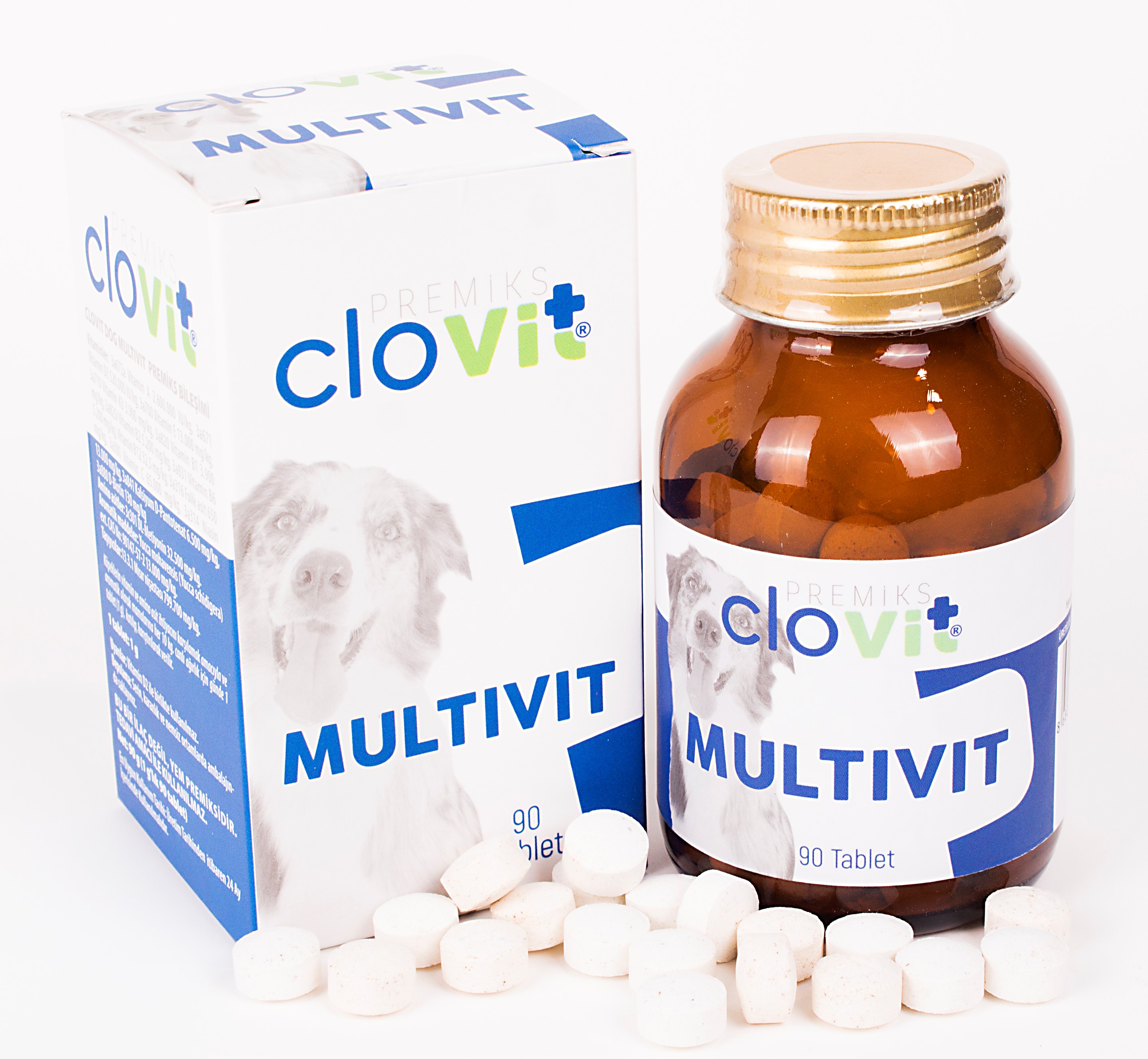 Clovit Köpek Multivit yavru, yetişkin, hamile ve yaşlı 